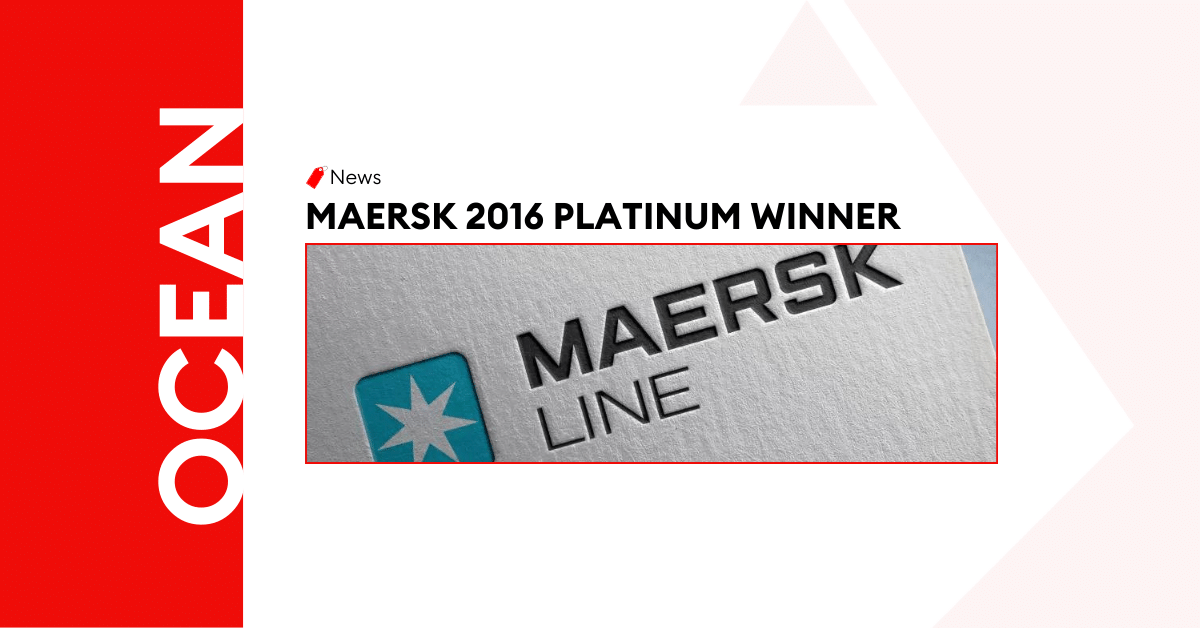 Maersk line’s Annual Platinum Award 2016