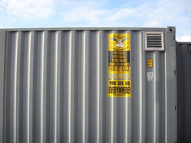 Dimensions of Ventilated Containers