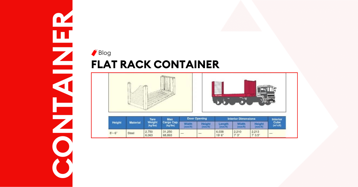What is a Flat Rack Container The Ultimate Depth Guide
