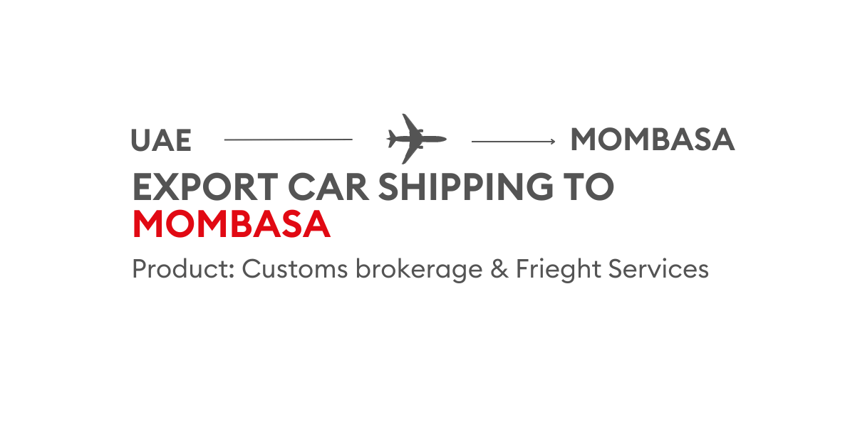 Export car shipping to Mombasa | A Case Study