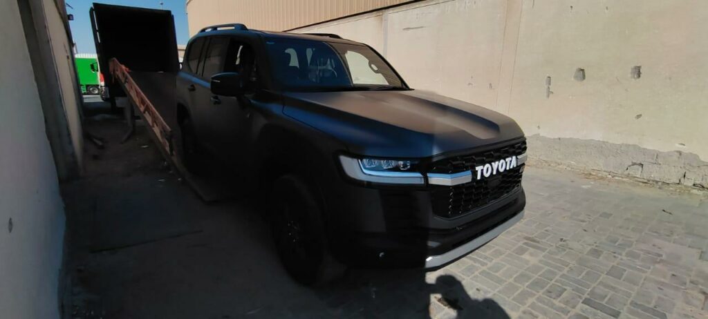toyota car shipment dubai