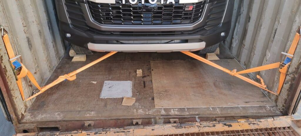 car ready for shipment