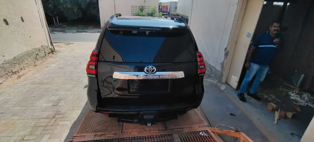land cruiser shipment