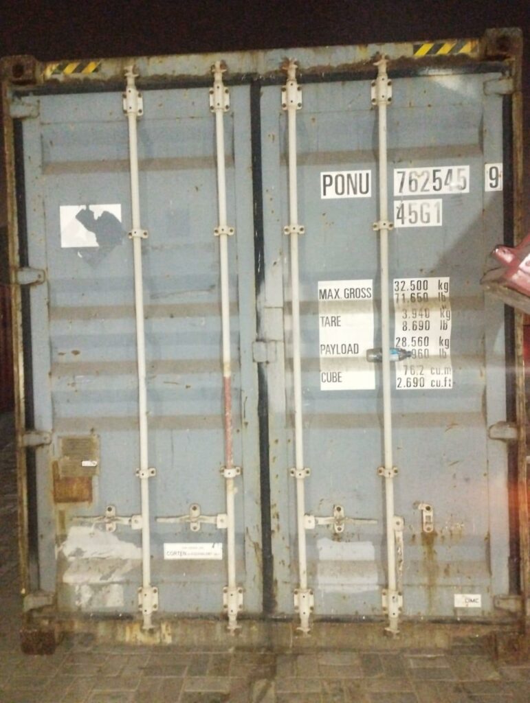 closed container