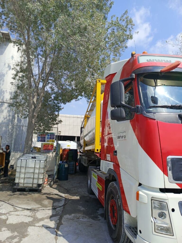 alsharqi shipping truck