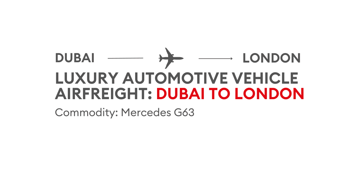 Automotive Vehicle Airfreight