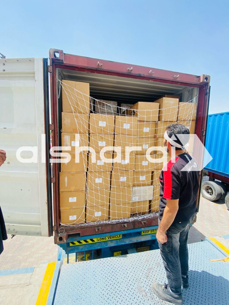 secure storage and ocean freight