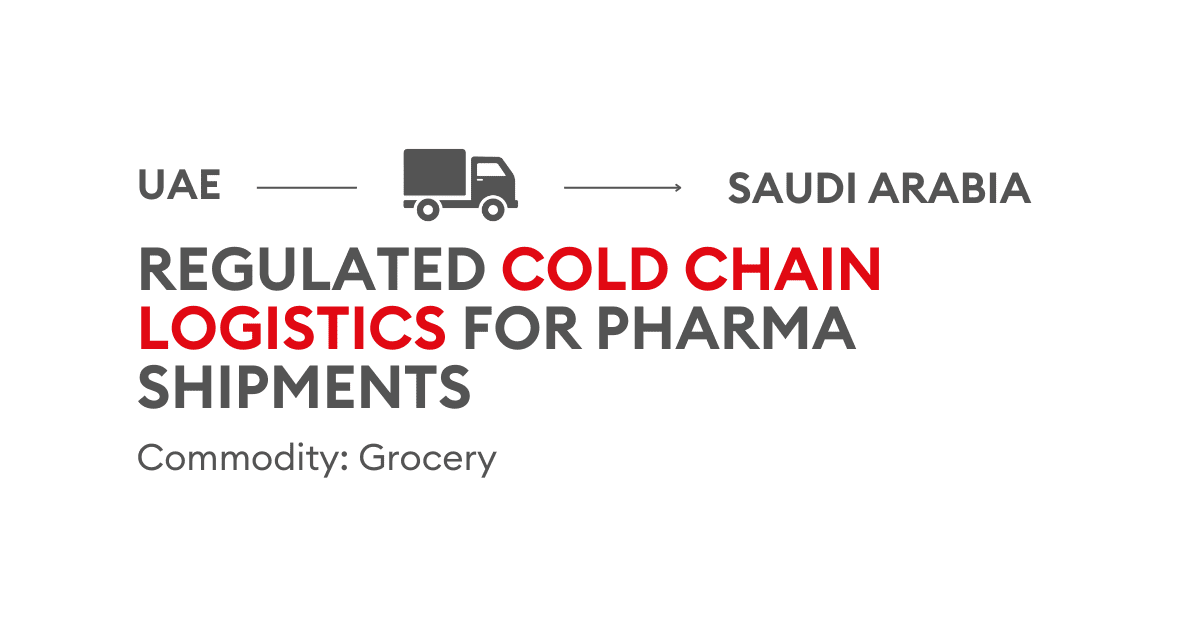 Cold Chain Logistics UAE