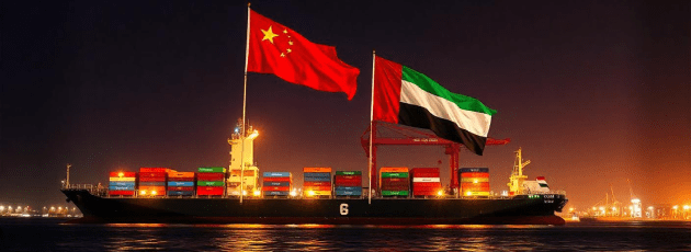 Delivery from China to UAE