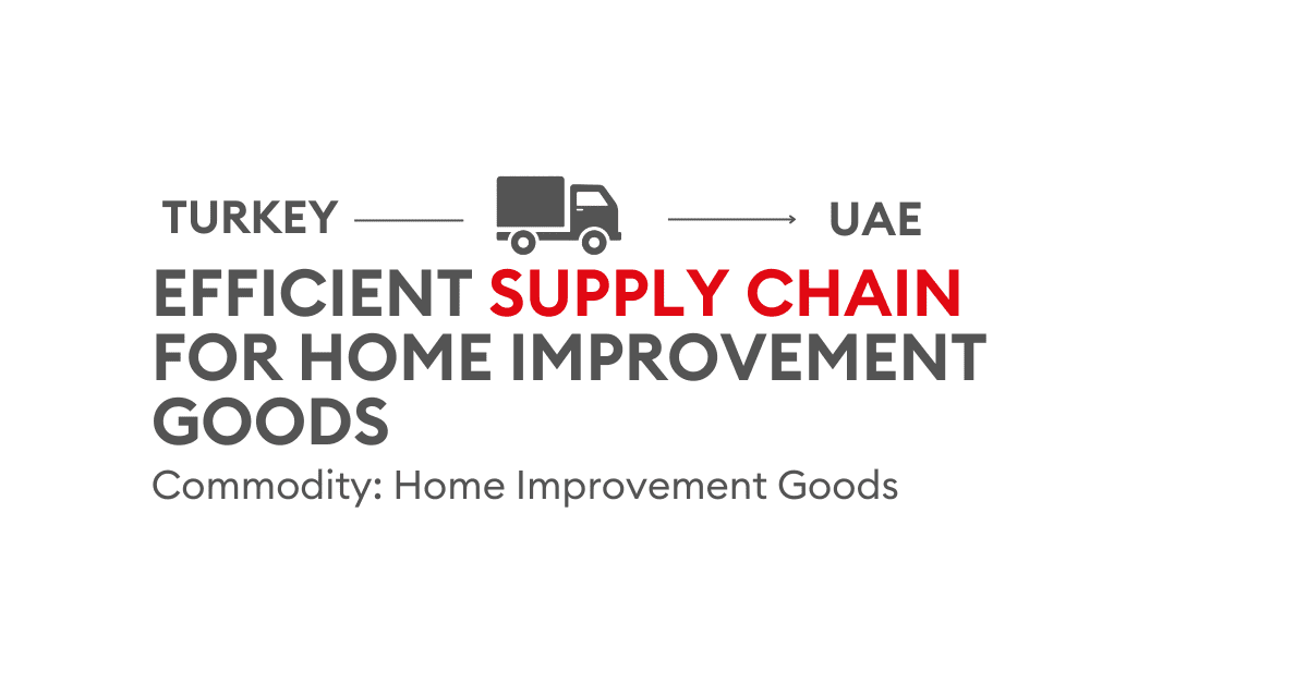 Supply Chain for Home Improvement Goods